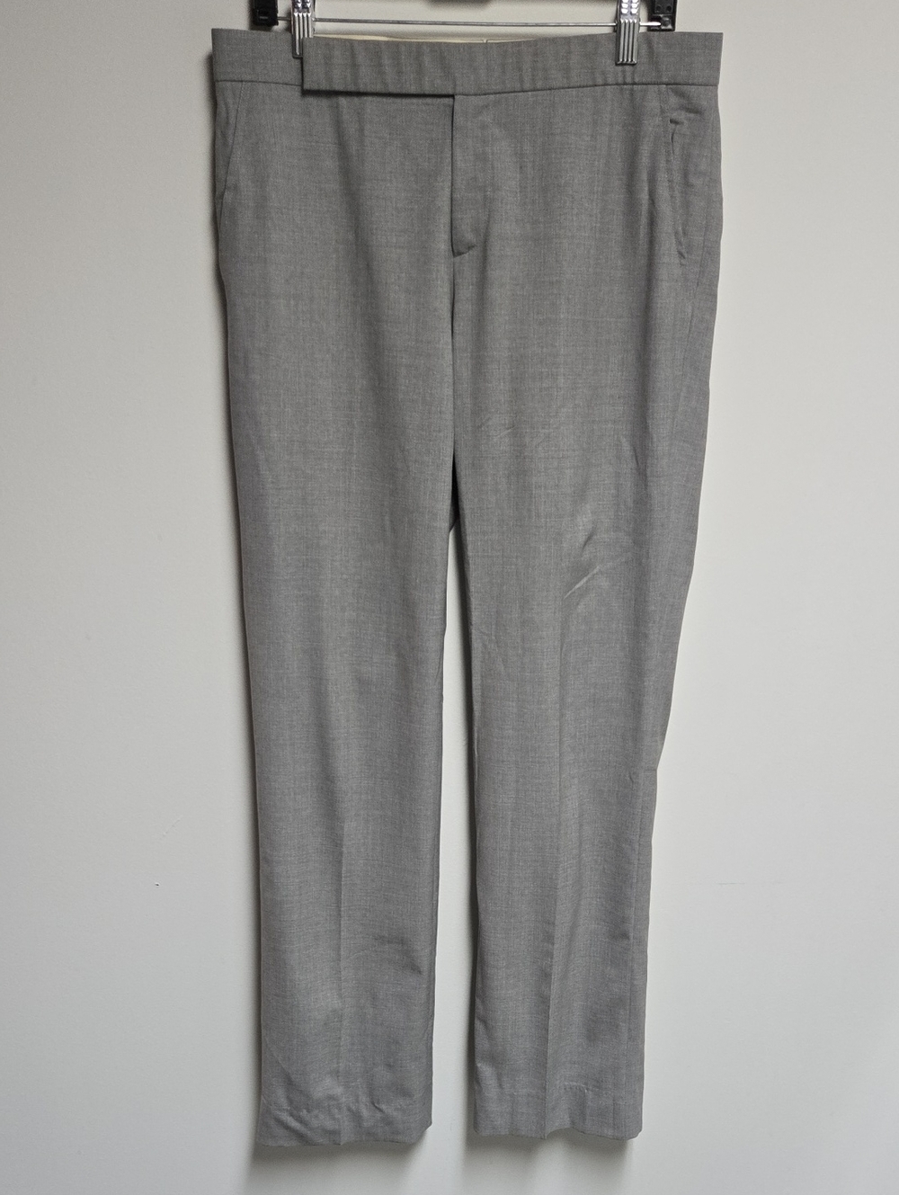 Ralph Lauren Light Gray Women's Straight Dress Trousers Size 10
